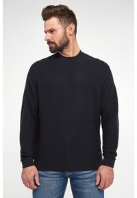 Emporio Armani - Sweter męski wełniany EMPORIO ARMANI. Materiał: wełna