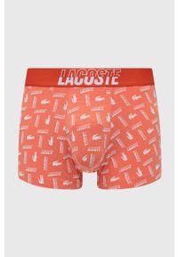 Lacoste bokserki 3-pack męskie kolor pomarańczowy. Kolor: pomarańczowy #7