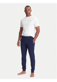 United Colors of Benetton - United Colors Of Benetton Spodnie piżamowe 30964F00V Granatowy Regular Fit. Kolor: niebieski. Materiał: bawełna #4