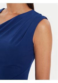 Rinascimento Sukienka koktajlowa CFC0119761003 Niebieski Slim Fit. Kolor: niebieski. Materiał: syntetyk. Styl: wizytowy #4