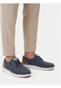 Nautica Półbuty CWBEO-25SCM014 Granatowy. Kolor: niebieski. Materiał: materiał #2