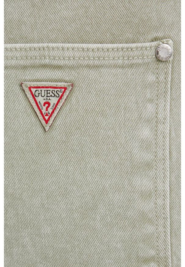 Guess Jeansy Mom Jean damskie high waist. Stan: podwyższony. Kolor: zielony
