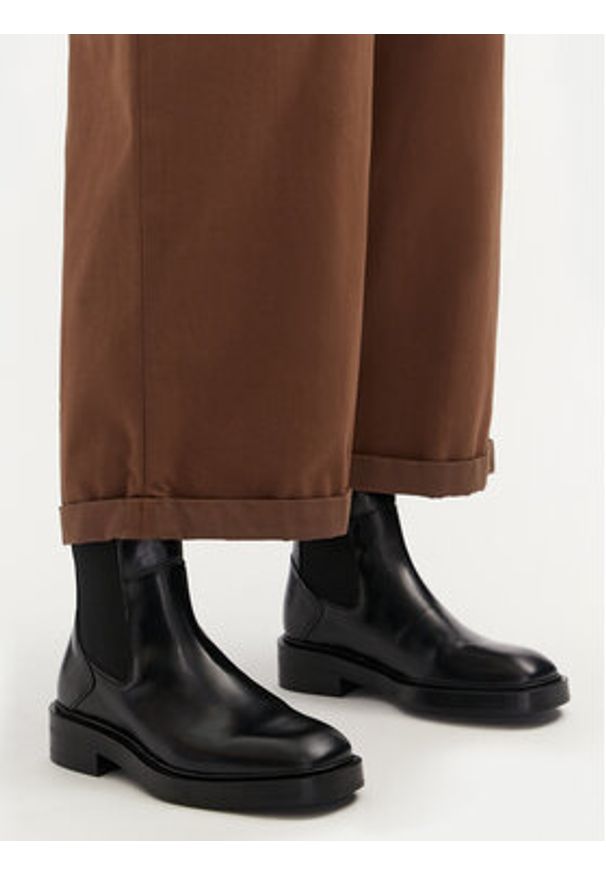 GANT - Gant Sztyblety Fallwi 29551713 Czarny. Kolor: czarny. Materiał: skóra