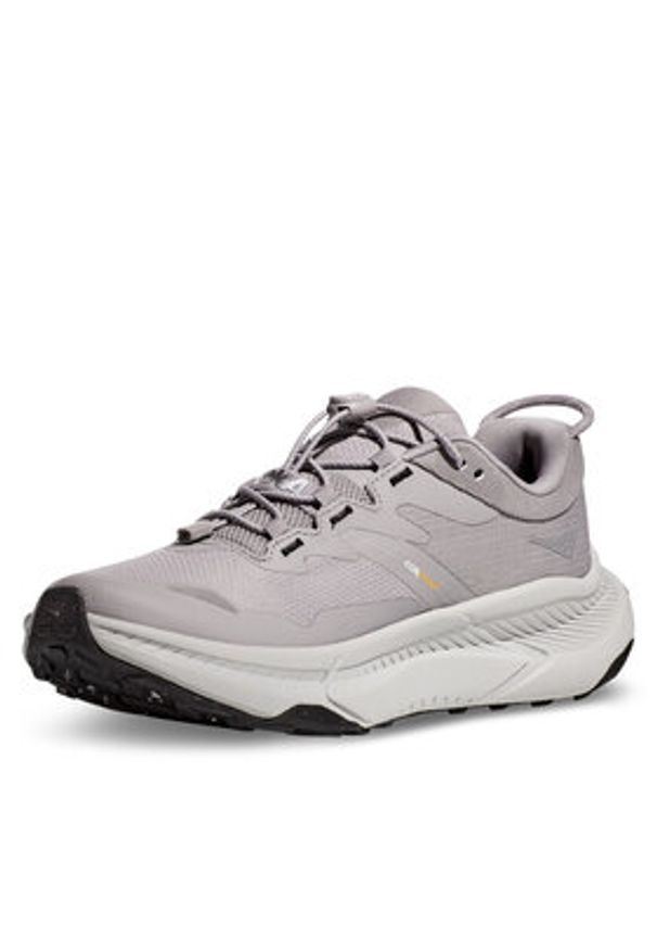 HOKA - Hoka Sneakersy Transport GTX GORE-TEX 1133958 Szary. Kolor: szary. Materiał: materiał. Technologia: Gore-Tex