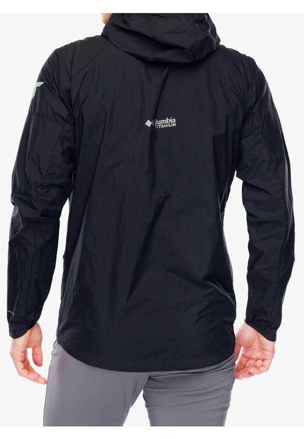 columbia - Kurtka przeciwwiatrowa męska Columbia Loop Trail II Windbreaker. Kolor: czarny