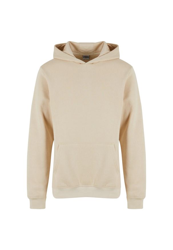 Urban Classics - Bluza Z Kapturem Męska Basic Essential. Typ kołnierza: kaptur. Kolor: beżowy