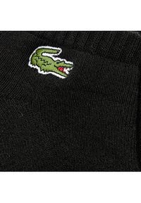 Lacoste Skarpety Niskie Unisex RA4184 Czarny. Kolor: czarny. Materiał: materiał, bawełna