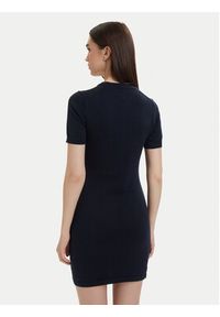 Tommy Jeans Sukienka codzienna Flag DW0DW22853 Granatowy Slim Fit. Okazja: na co dzień. Kolor: niebieski. Materiał: bawełna. Typ sukienki: proste. Styl: casual #3