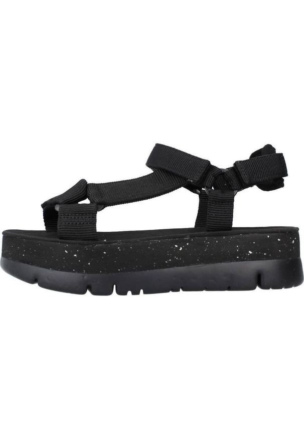 Camper - Sandały CAMPER 004 ORUGA Czarny. Kolor: czarny. Materiał: tkanina. Sezon: lato