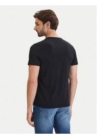 Polo Ralph Lauren T-Shirt 714844756006 Czarny Regular Fit. Typ kołnierza: polo. Kolor: czarny. Materiał: bawełna #4