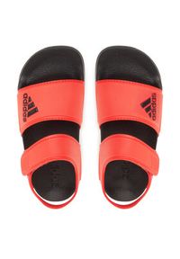 Adidas - adidas Sandały adilette IH3633 Czerwony. Kolor: czerwony #7
