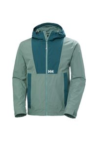 Kurtka wodoodporna z kapturem Helly Hansen Rig. Okazja: na co dzień. Typ kołnierza: kaptur. Kolor: zielony. Styl: casual