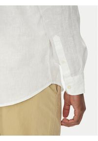 Aeronautica Militare Koszula 251CA1272CT3089 Biały Regular Fit. Kolor: biały. Materiał: len #2