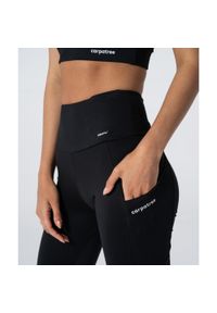 Carpatree - Legginsy z kieszeniami Libra czarne. Kolor: czarny. Sport: fitness #1