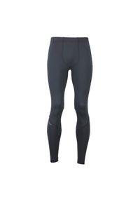 PEAK MOUNTAIN - Legginsy Peak Mountain Carneton. Kolor: czarny. Materiał: elastan, poliester. Sport: turystyka piesza