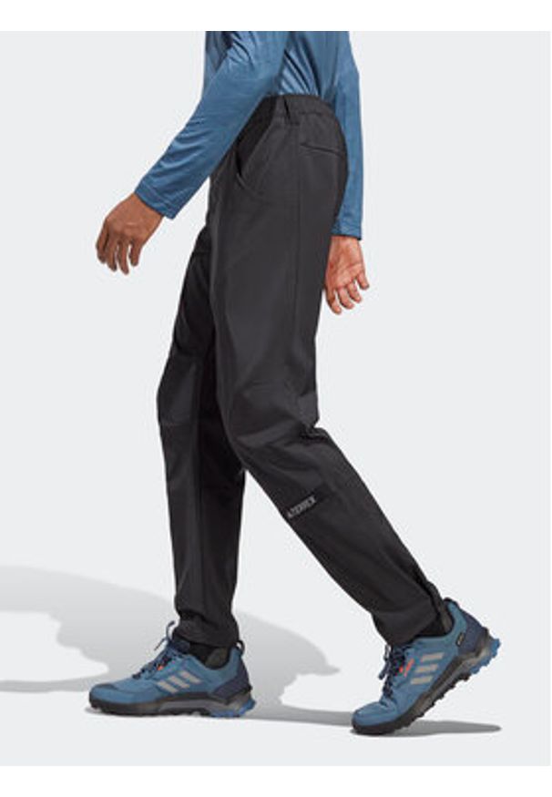 Adidas - adidas Spodnie outdoor Terrex Multi HM4032 Czarny Slim Fit. Kolor: czarny. Materiał: syntetyk. Sport: outdoor