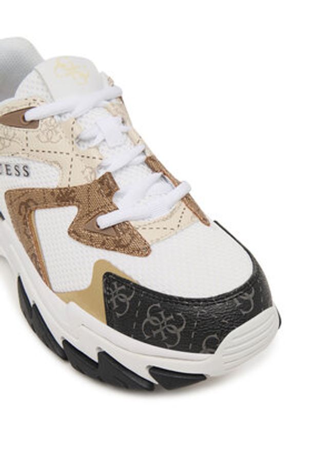 Guess Sneakersy FLPNTS FAL12 Biały. Kolor: biały. Materiał: materiał