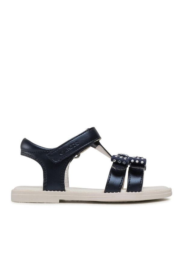 Sandały Geox. Kolor: niebieski