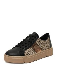 Rieker Sneakersy N5910-62 Czarny. Kolor: czarny. Materiał: syntetyk, materiał #5