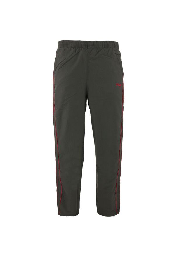 Męskie Spodnie Sportowe Fila Cupula Ciemnoszare 2XL - Wygoda i Styl. Kolor: szary. Materiał: dresówka