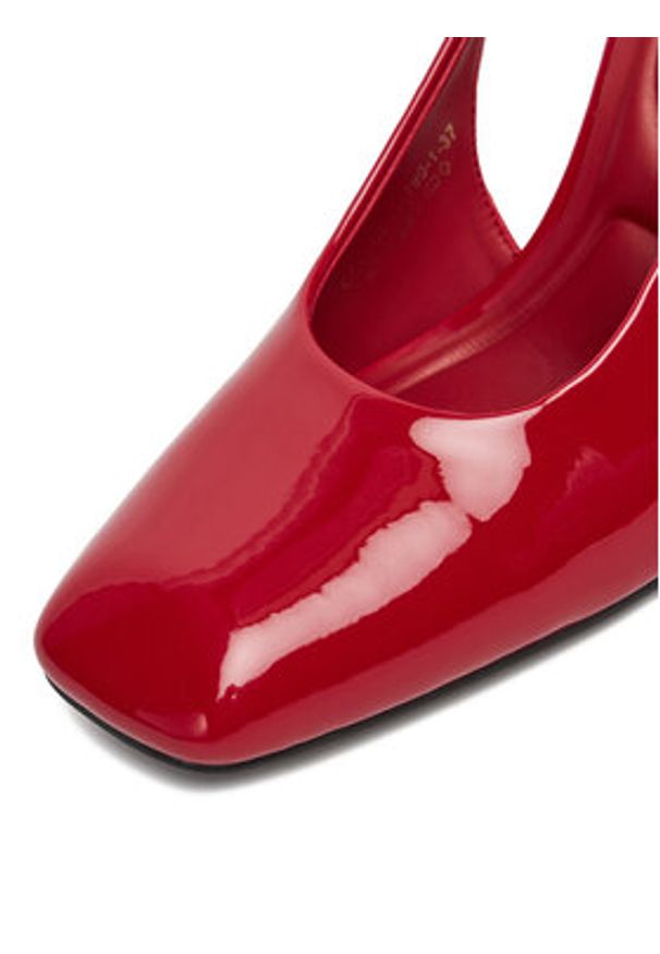 Jenny - JENNY Czółenka CEO-CD24-190-1 Czerwony. Kolor: czerwony. Materiał: materiał, syntetyk