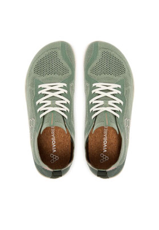 Vivo Barefoot Sneakersy PRIMUS LITE KNIT NATURAL Zielony. Kolor: zielony. Materiał: materiał
