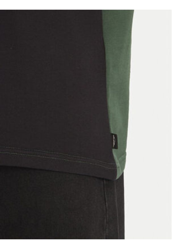 Quiksilver Polo Mercury Rugby AQYKT03125 Zielony Loose Fit. Typ kołnierza: polo. Kolor: zielony. Materiał: bawełna