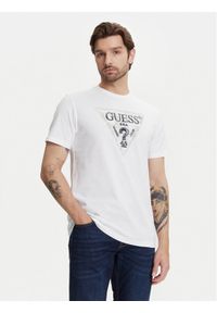 Guess T-Shirt M5YI15 I3Z14 Biały Regular Fit. Kolor: biały. Materiał: bawełna #1