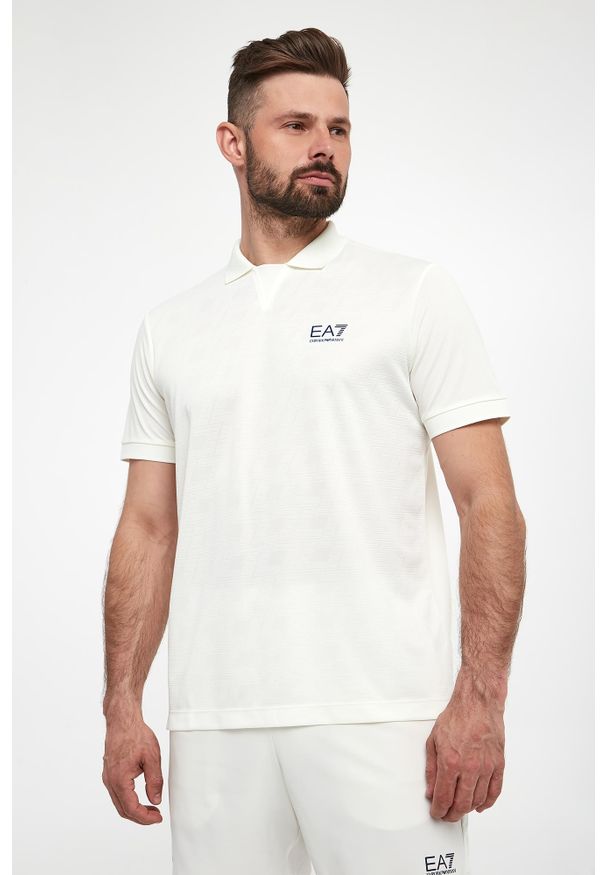 EA7 Emporio Armani - Polo męskie EA7 EMPORIO ARMANI. Typ kołnierza: polo