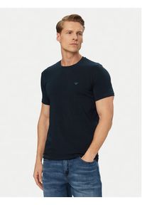 Emporio Armani Underwear Komplet t-shirtów EM000391 AF18881 MB143 Niebieski Regular Fit. Kolor: niebieski. Materiał: bawełna #7