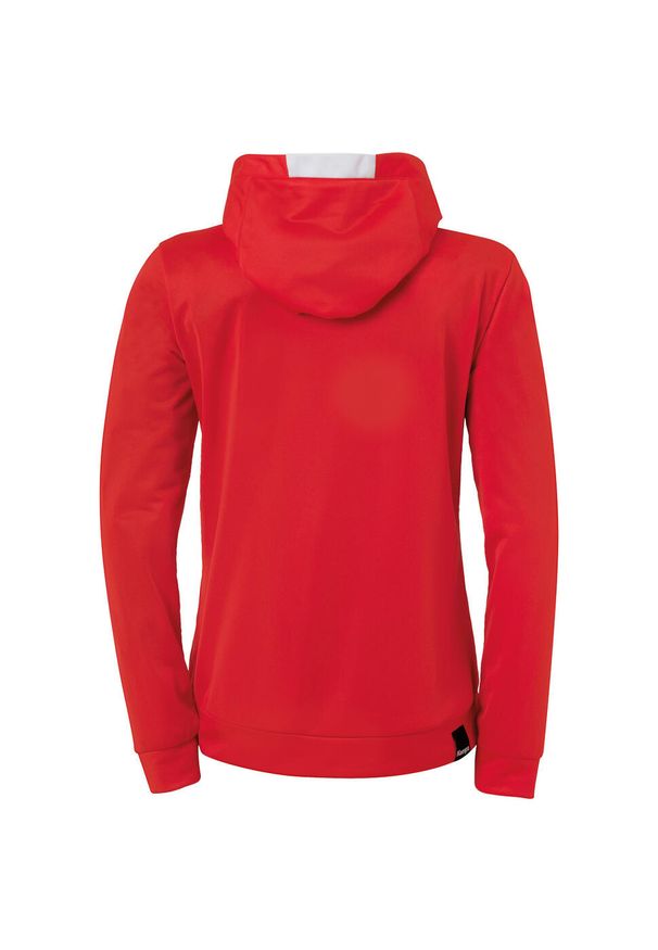 KEMPA - Bluza z kapturem dla kobiet Kempa Player. Typ kołnierza: kaptur. Kolor: biały, czerwony, wielokolorowy, czarny. Materiał: dresówka