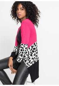 bonprix - Kardigan. Kolor: czarny. Styl: elegancki #1