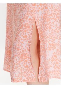 Moss Copenhagen Spódnica mini 17511 Różowy Basic Fit. Kolor: różowy. Materiał: wiskoza