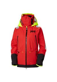 Damska kurtka narciarska Helly Hansen Ægir Race 2.0. Kolor: czerwony. Sezon: zima. Sport: narciarstwo