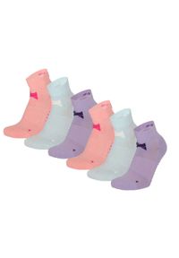 XTREME SOCKSWEAR - Skarpetki Xtreme Yoga, 6 par, Pastelowe. Kolor: fioletowy. Sport: joga i pilates