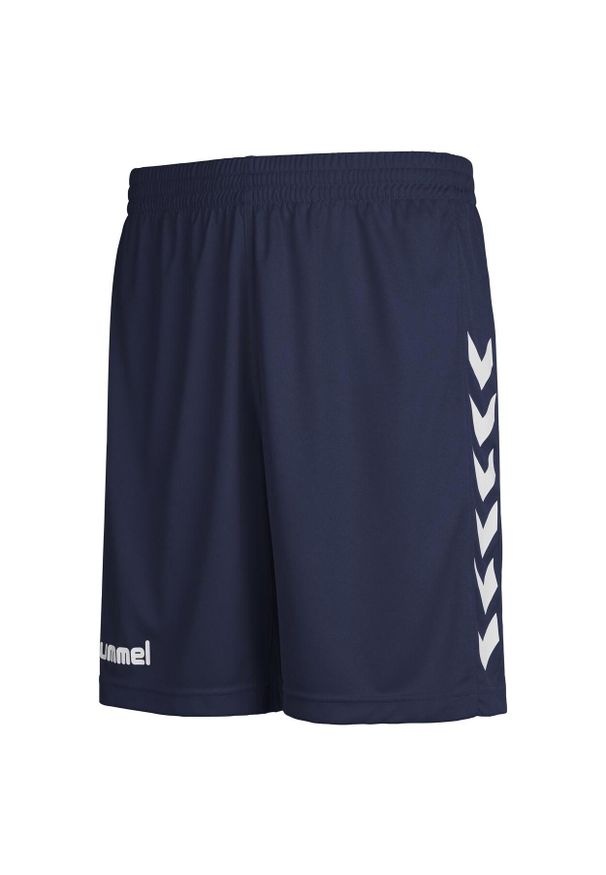 Spodenki sportowe męskie Hummel Core Poly Shorts. Kolor: niebieski