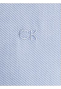 Calvin Klein Koszula K10K108426 Niebieski Slim Fit. Kolor: niebieski. Materiał: bawełna #7