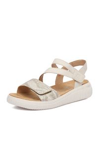 Remonte Sandały CEO-D3L51-60 Beżowy. Kolor: beżowy. Materiał: skóra, syntetyk #3