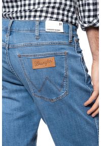 Wrangler - SPODENKI WRANGLER 5 POCKET SHORT EL ZONDA W14CQ1158. Materiał: jeans