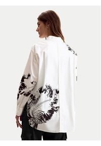Desigual Koszula Orchid Lacroix 26SWCW29 Biały Oversize. Kolor: biały. Materiał: bawełna #6
