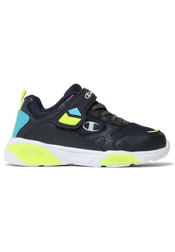 Buty do chodzenia dla dzieci Champion Wave Low Cut. Kolor: czarny, wielokolorowy. Materiał: syntetyk, materiał. Szerokość cholewki: normalna. Sport: turystyka piesza