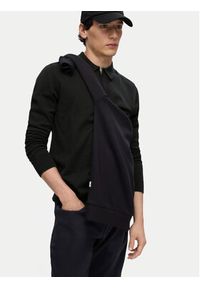 Selected Homme Sweter 16094271 Czarny Regular Fit. Kolor: czarny. Materiał: bawełna