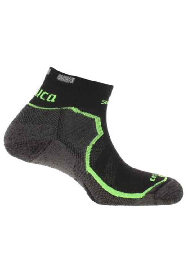 Skarpety trekkingowe coolmax Chiruca 360 Trail Running Reflectatnte. Kolor: czarny. Sport: bieganie