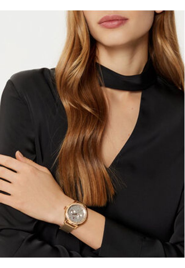 TOMMY HILFIGER - Tommy Hilfiger Zegarek Lexi 1782653 Złoty. Kolor: złoty
