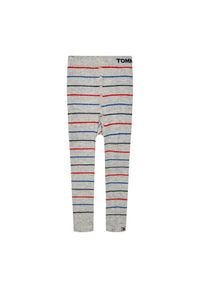 TOMMY HILFIGER - Tommy Hilfiger Legginsy 701218360 Szary Slim Fit. Kolor: szary. Materiał: bawełna