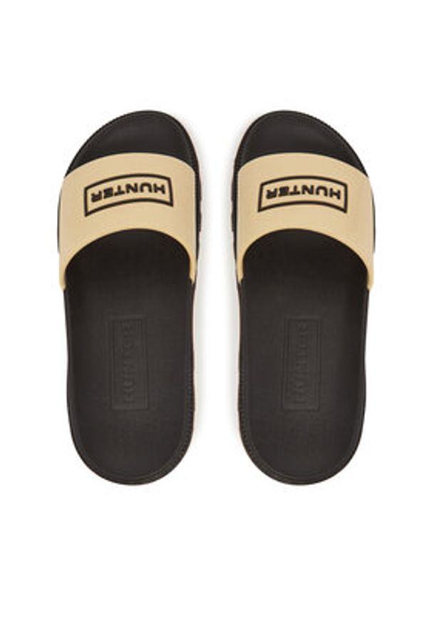 Hunter Klapki HFRU0005251 Beżowy. Kolor: beżowy. Materiał: syntetyk