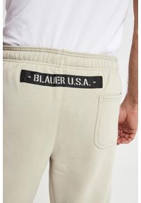 Blauer - Spodnie dresowe męskie BLAUER. Materiał: dresówka #5