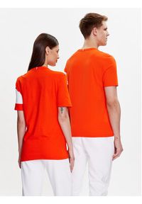 Le Coq Sportif T-Shirt Unisex 2310362 Pomarańczowy Regular Fit. Kolor: pomarańczowy. Materiał: bawełna #2