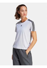 Adidas - adidas Koszulka techniczna Train Essentials IC5040 Biały Regular Fit. Kolor: biały. Materiał: syntetyk #1