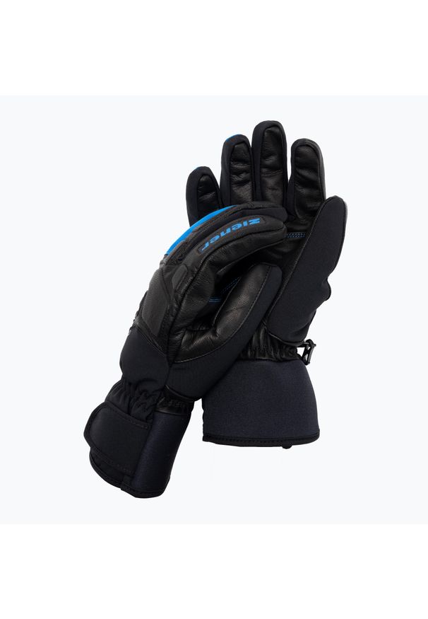 Ziener - Rękawice narciarskie męskie ZIENER Glyxus As. Kolor: czarny. Sezon: zima. Sport: narciarstwo